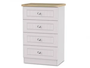 Welcome Vienna 4 Drawer Midi Chest of Drawers (Assembled)