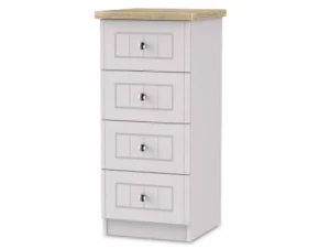 Welcome Vienna 4 Drawer Narrow Chest of Drawers (Assembled)