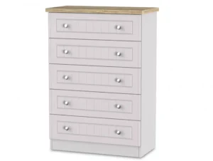 Welcome Vienna 5 Drawer Chest of Drawers (Assembled)