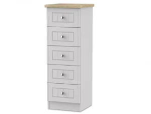 Welcome Vienna 5 Drawer Narrow Chest of Drawers (Assembled)