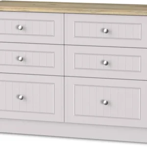 Welcome Vienna 6 Drawer Midi Chest of Drawers (Assembled)