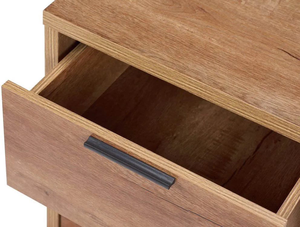 Birlea Stockwell Rustic Oak Merchant Chest of Drawers - Image 2