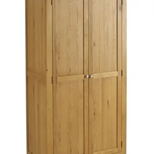 Birlea Woburn 2 Door Oak Wooden Double Wardrobe