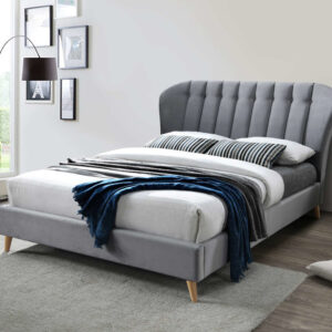 Birlea Elm Fabric Bed - Grey