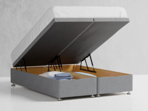 End Opening Ottoman Divan Base - Double