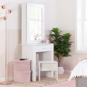 Birlea Evelyn Dressing Table Set - White