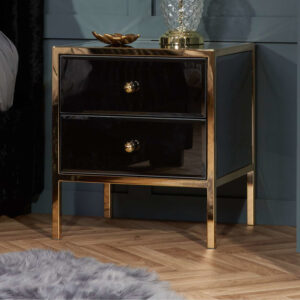 Birlea Fenwick 2 Drawer Bedside Table