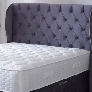 Gabriel 55 inch Studded Winged Headboard - Superking