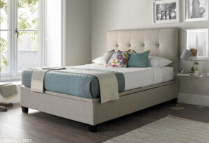 Kaydian Walkworth Ottoman Bed - Pendle Oatmeal