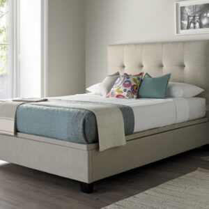 Kaydian Walkworth Ottoman Bed - Pendle Oatmeal