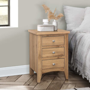 Birlea Hampstead 3 Drawer Bedside
