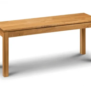 Julian Bowen Coxmoor American White Oak Wooden Dining Bench