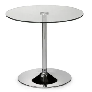 Julian Bowen Kudos 80cm Glass Dining Table