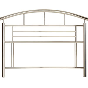 Jupiter Chrome Metal Headboard - Kingsize