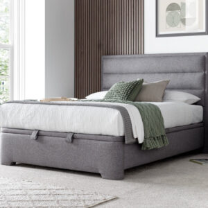 Kaydian Kirkby Ottoman Bed - Marbella Grey