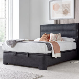 Kaydian Kirkby Ottoman Bed - Pendle Slate