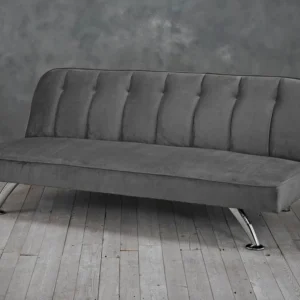 LPD Brighton Grey Fabric Sofa Bed