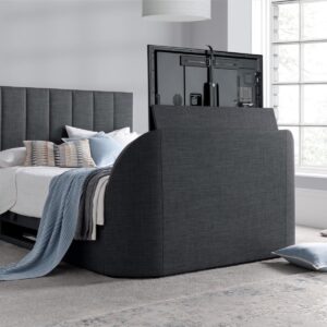 Kaydian Medway TV Ottoman Bed - Pendle Slate
