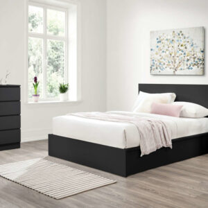 Birlea Oslo Wooden Ottoman Frame - Black