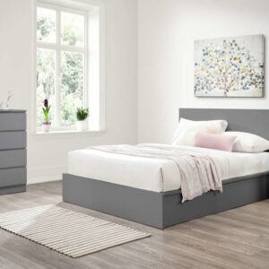 Birlea Oslo Wooden Ottoman Frame - Grey