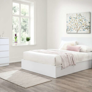 Birlea Oslo Wooden Ottoman Frame - White