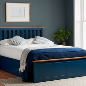 Birlea Phoenix Wooden Ottoman Bed Frame - Navy