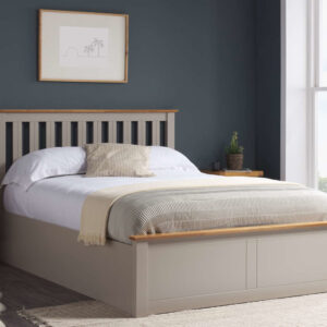 Birlea Phoenix Wooden Ottoman Bed Frame - Pearl Grey