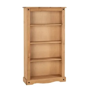 Seconique Corona Pine Medium Wooden Bookcase