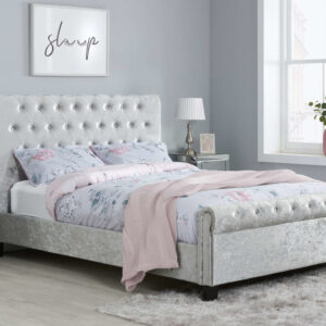 Birlea Sienna Crushed Velvet Bed Frame - Small Double