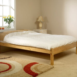 Studio Antique Pine Wooden Bed - Small Single