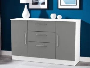 Welcome Contrast 2 Door 3 Drawer Sideboard (Assembled)