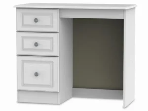 Welcome Pembroke White Ash Single Pedestal Dressing Table (Assembled)