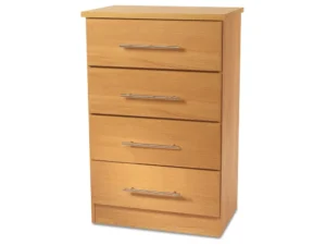 Welcome Sherwood 4 Drawer Midi Chest of Drawers (Assembled)