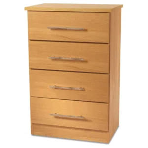 Welcome Sherwood 4 Drawer Midi Chest of Drawers (Assembled)