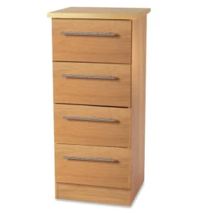Welcome Sherwood 4 Drawer Narrow Chest of Drawers (Assembled)