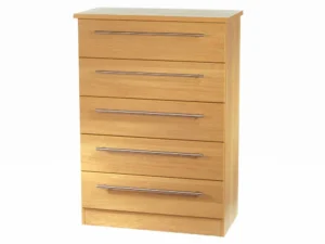Welcome Sherwood 5 Drawer Chest of Drawers (Assembled)
