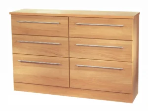 Welcome Sherwood 6 Drawer Midi Chest of Drawers (Assembled)