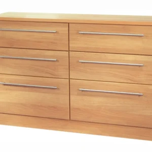 Welcome Sherwood 6 Drawer Midi Chest of Drawers (Assembled)