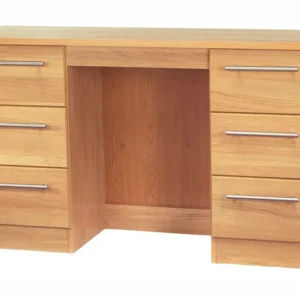 Welcome Sherwood Double Pedestal Dressing Table (Assembled)